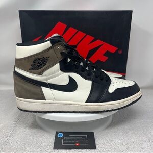Jordan 1 Retro OG High Dark Mocha Sneakers 555088-105 Men’s 11.5 Shoes w/Box